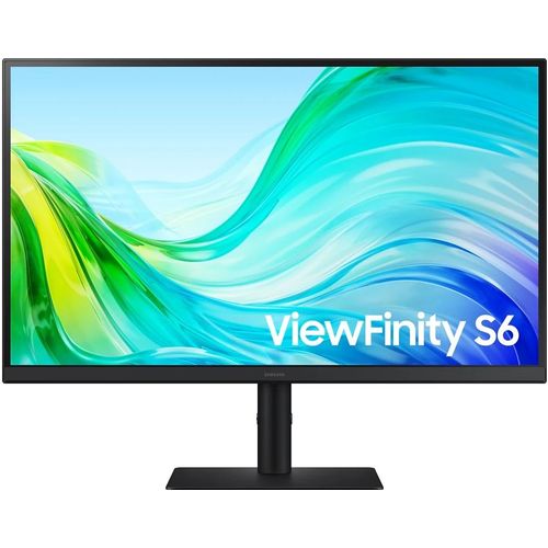 27″ Монитор Samsung ViewFinity S6 S27F610EAIXCI, 2560×1440, IPS, 100Гц, 2хHDMI, 1хDP, черный [ls27f610eaixci]