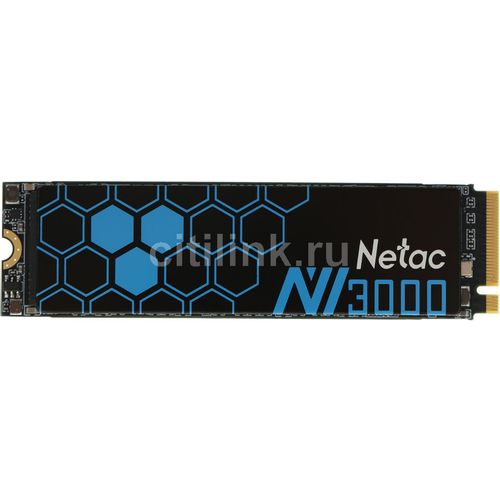 2ТБ SSD накопитель NETAC NV3000 NT01NV3000-2T0-E4X M.2 2280, PCIe 3.0 x4, NVMe, M.2