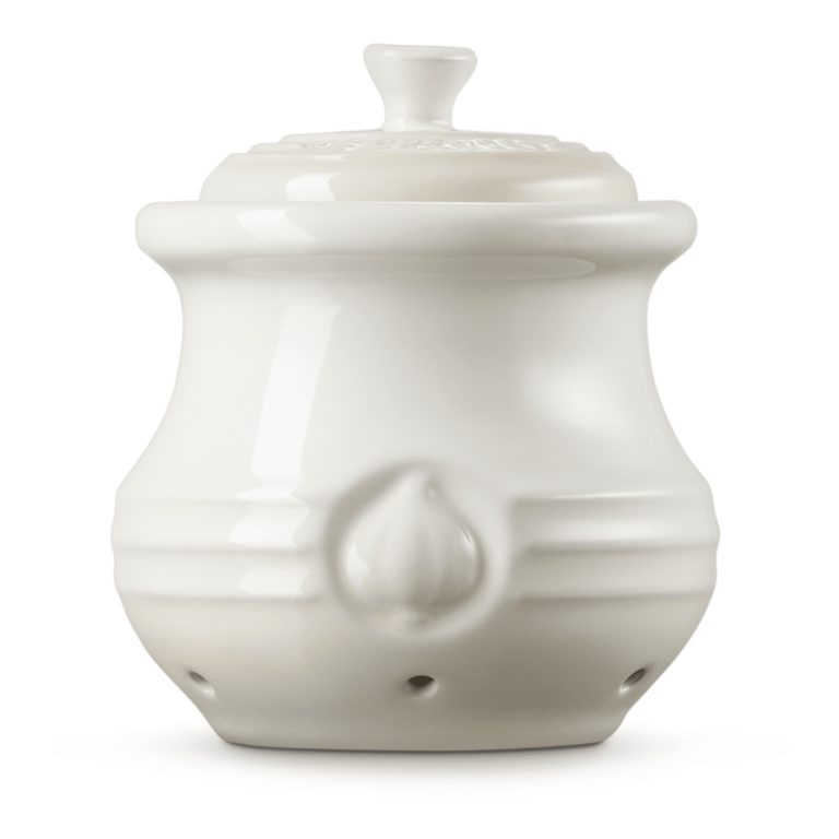 Банка для чеснока Le Creuset, 12см, меренга, керамика