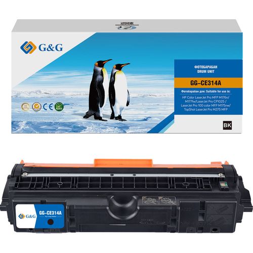 Блок фотобарабана G&G Universal CE314A цветной цв:14000стр. для CLJ Pro MFP M176n/M177fw/CP1025 /100 color MFP…