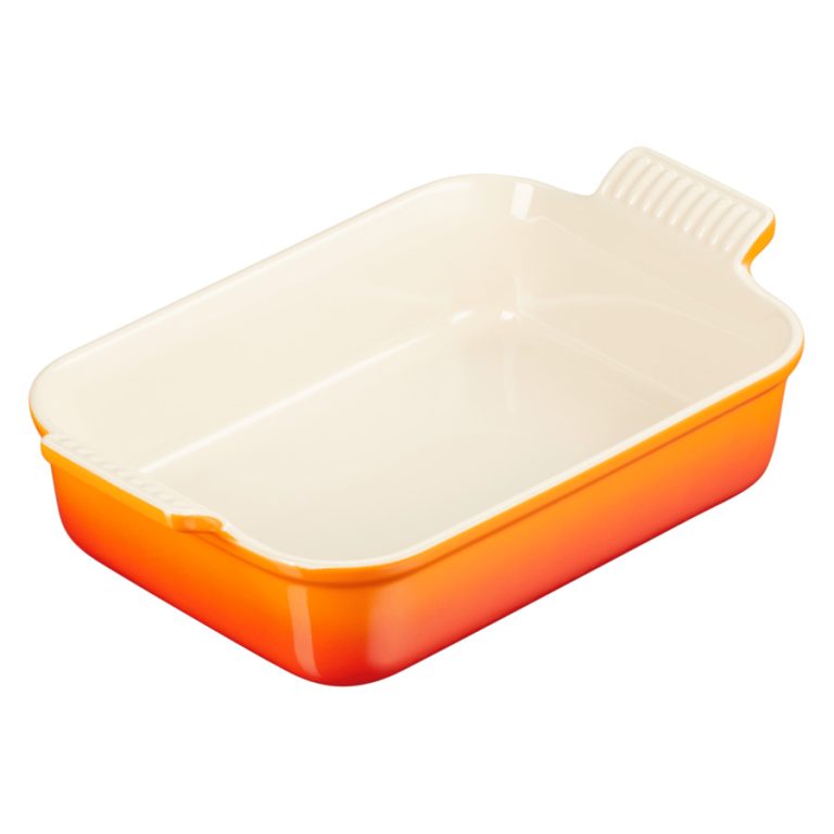 Le Creuset Блюдо прямоугольное Le Creuse Heritage 26см, огненная лава, керамика