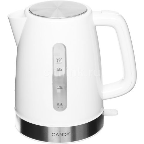 Чайник электрический Candy CK-101, 1.7л, пластик