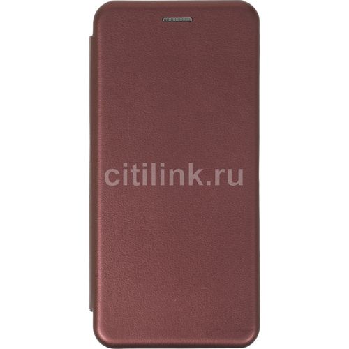 Чехол (флип-кейс) PERO WM-0533-BY, для Xiaomi Redmi Note 13 Pro 4G, бордовый