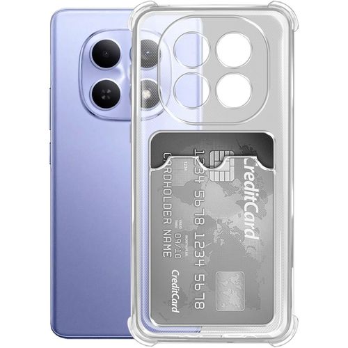 Чехол (клип-кейс) BORASCO Bumper Case, для Xiaomi Redmi Note 15 4G, противоударный, прозрачный [76161]