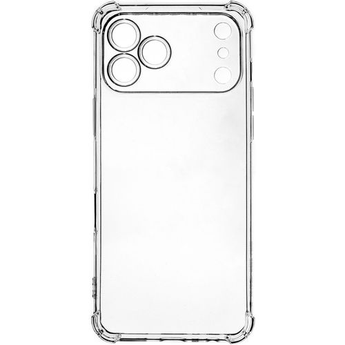 Чехол (клип-кейс) PERO CC02-IP17PM-TR, для Apple iPhone 17 Pro Max, противоударный, прозрачный