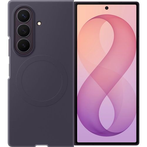 Чехол (клип-кейс) Samsung Silicone Magnet Case, для Samsung Galaxy Z Fold8 Ultra, темно-фиолетовый [ef-ef976cvegru]