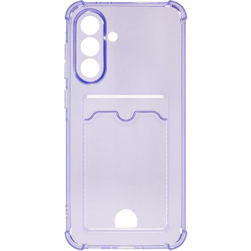 Чехол (клип-кейс) ZIBELINO Silicone Card Holder, для Samsung Galaxy A56, сиреневый [zsch-sam-a56-cam-lil]