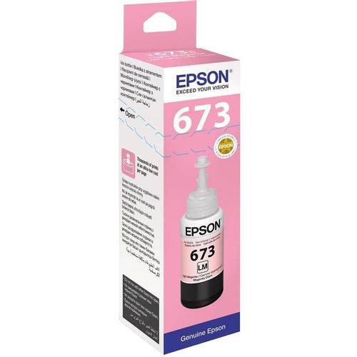 Чернила Epson 673 C13T673698 (аналог C13T67364A), для Epson, 70мл, светло-пурпурный — цена и наличие Чернила Epson 673 C13T673698 (аналог C13T67364A), для Epson, 70мл, светло-пурпурный