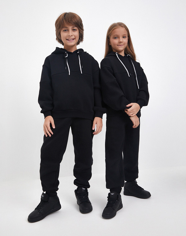 Mascotte JUNIOR Черное детское худи