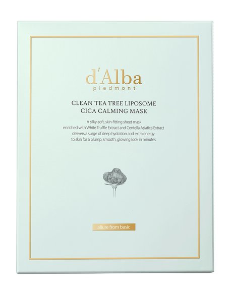 D'ALBA d’Alba Clean Tea Tree Liposome Cica Calming Mask Set