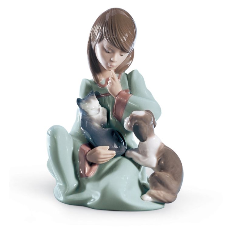 Фигурка Lladro Не буди 10×14 см
