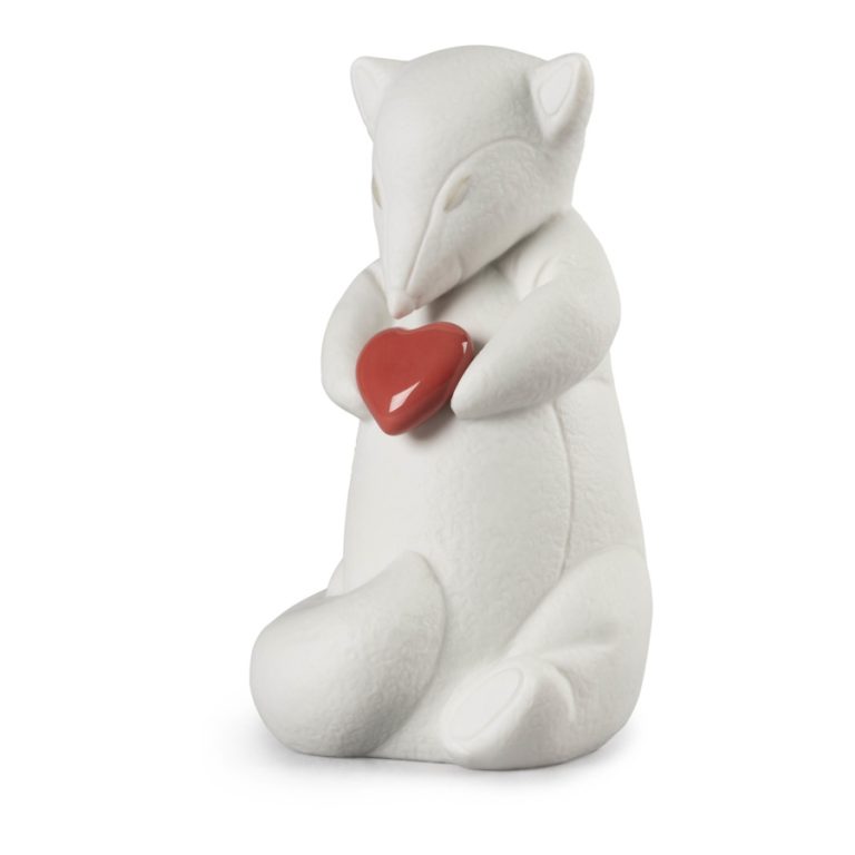 Фигурка Lladro Санни — преданный лисёнок 7х12 см, фарфор