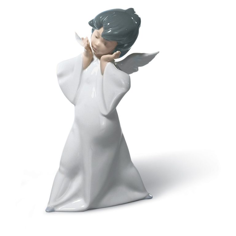 Фигурка Lladro Сочувствующий ангел 13×22 см