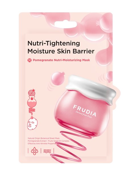 Frudia Pomegranate Nutri-Moisturizing Sheet Mask — цена и наличие Frudia Pomegranate Nutri-Moisturizing Sheet Mask