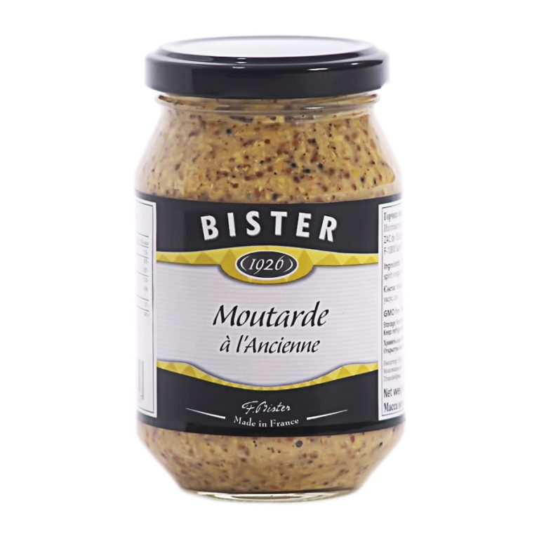 Горчица Зернистая Bister 275 гр — цена и наличие Горчица Зернистая Bister 275 гр