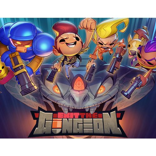 Игра DEVOLVER DIGITAL Exit the Gungeon, для ПК, регион: Россия,СНГ, RUS (интерфейс и субтитры)