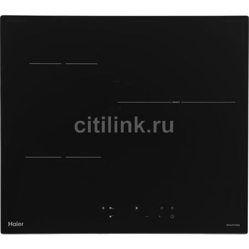 Индукционная варочная поверхность HAIER HHK-Y63WTB, конфорок: 3 шт., стеклокерамика, независимая, черный