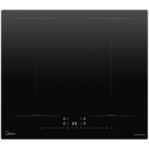 Индукционная варочная поверхность Midea MIH67783SB, конфорок: 4 шт., стеклокерамика, независимая, черный