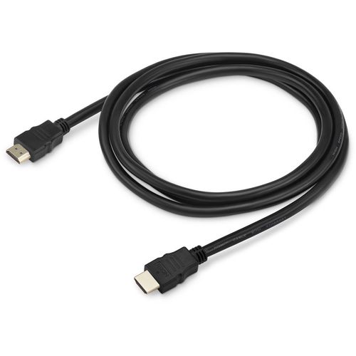 Кабель аудио-видео Buro HDMI 2.0, HDMI (m) — HDMI (m), ver 2.0, 1.8м, GOLD, черный [bhp hdmi 2.0-1.8]