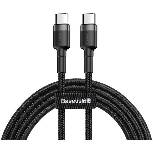 Кабель BASEUS Cafule flash, USB Type-C (m) — USB Type-C (m), 2м, черный / серый — цена и наличие Кабель BASEUS Cafule flash, USB Type-C (m) — USB Type-C (m), 2м, черный / серый