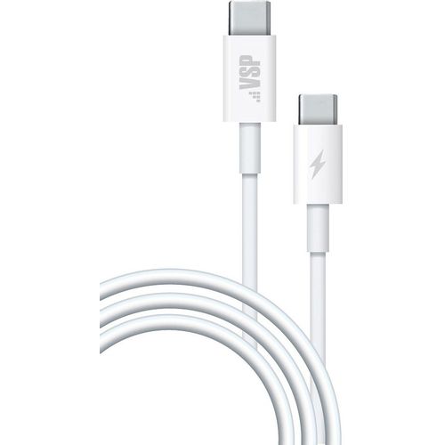 Кабель BORASCO USB Type-C (m) — USB Type-C (m), 1м, черный [38526]