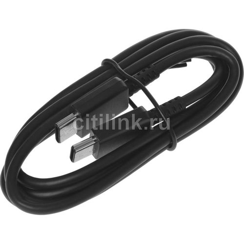 Кабель Samsung EP-DA705BBRGRU, USB Type-C (m) — USB Type-C (m), 1м, 3A, черный