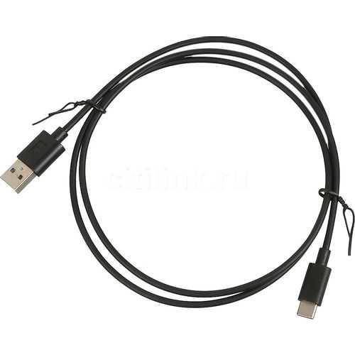 Кабель USB Type-C (m) — USB (m), 1м, 2.4A, черный