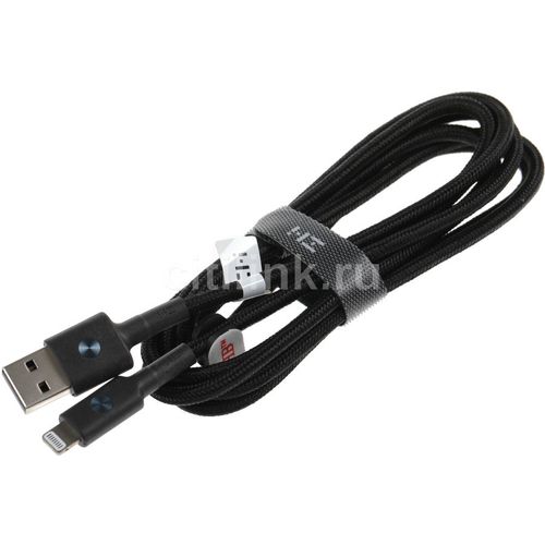 Кабель ZMI AL853, Lightning (m) — USB (m), 1.5м, MFI, 3A, черный — цена и наличие Кабель ZMI AL853, Lightning (m) — USB (m), 1.5м, MFI, 3A, черный