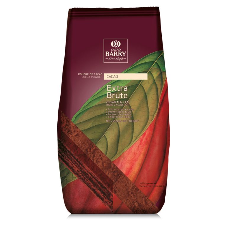 Какао порошок CACAO BARRY «Extra-brute» 22-24%, 1кг