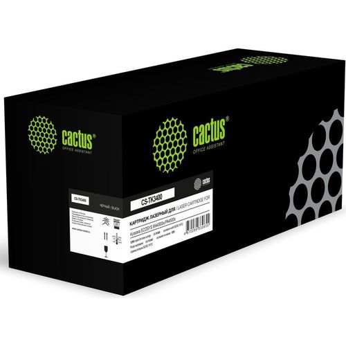 Картридж Cactus CS-TK3400, TK-3400, черный / CS-TK3400