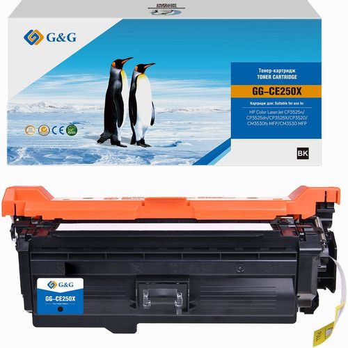 Картридж G&G GG-CE250X, CE250X, черный / GG-CE250X