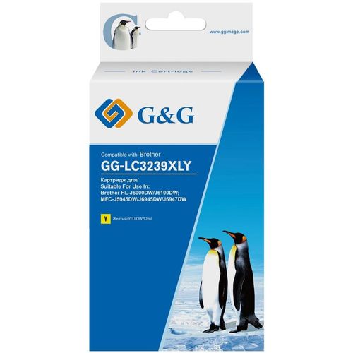 Картридж G&G GG-LC3239XLY, желтый / GG-LC3239XLY