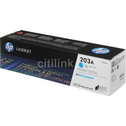 Картридж HP 203A, голубой / CF541A