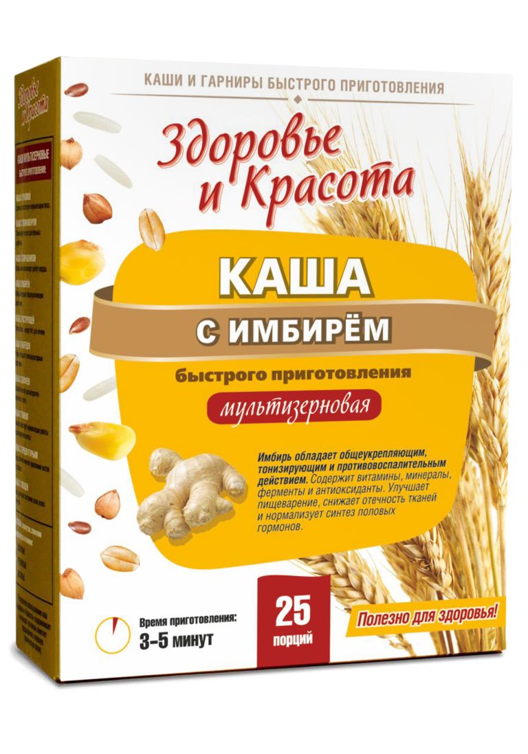 Health&Beauty Каша с имбирем общеукрепляющая