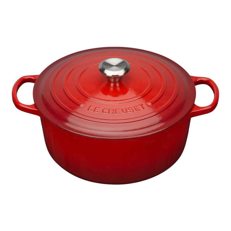 Кастрюля Le Creuset 2,4 л, d20 см, чугун, вишневый