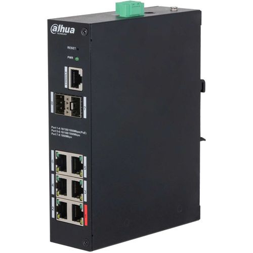 Коммутатор Dahua DH-HS4208-4GT-90, управляемый