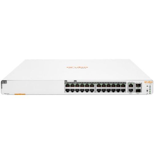 Коммутатор HPE Instant on 1960, управляемый, 24 RJ-45, 10/100/1000 Мбит/с [jl807a]