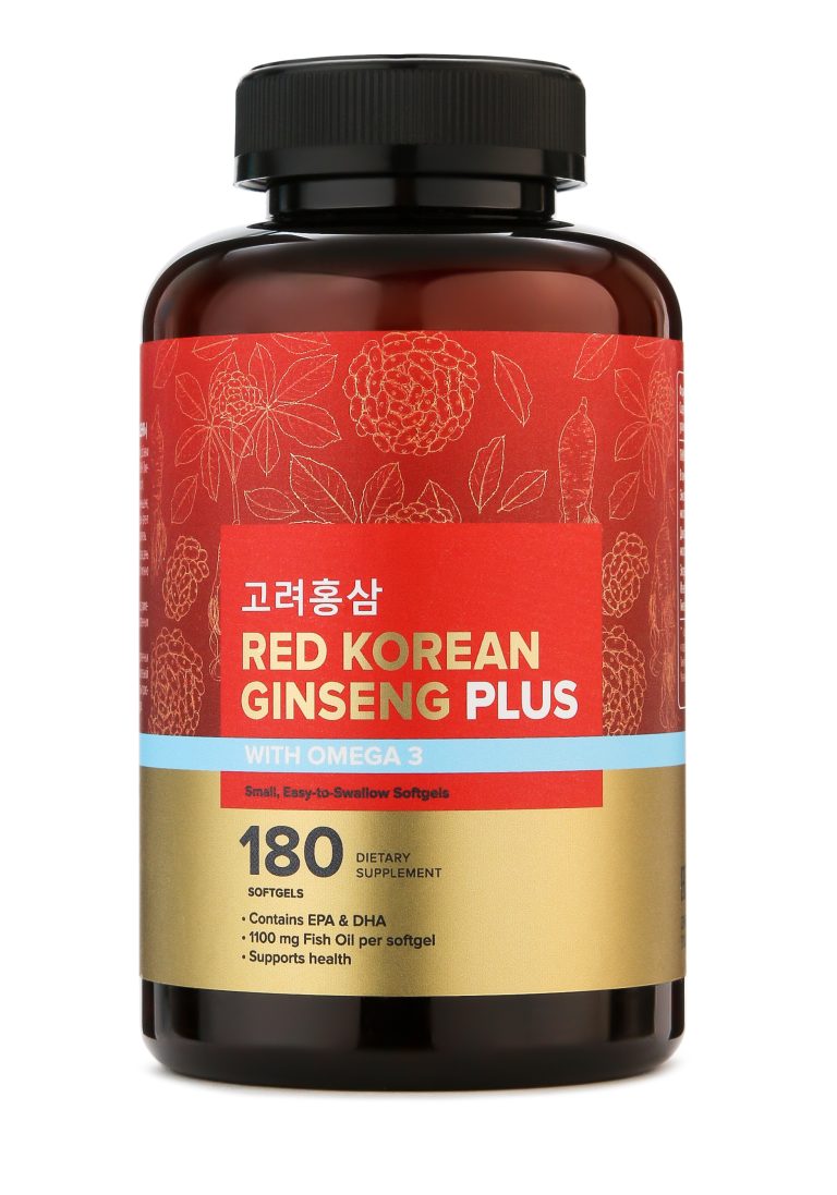 KOREAN HEALTH Комплекс Омега+Женьшень "Память и Бодрость"