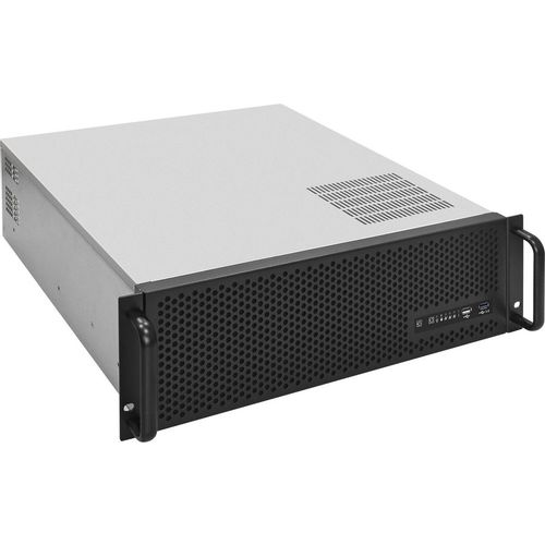 Корпус для сервера монтируемый в стойку EXEGATE Pro 3U450-09/1200RADS, 3U, 1200 Вт, черный/серебристый [ex293914rus]