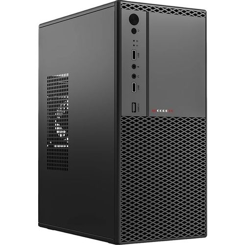 Корпус mATX Accord ACC-1605B, Mini-Tower, без БП, черный