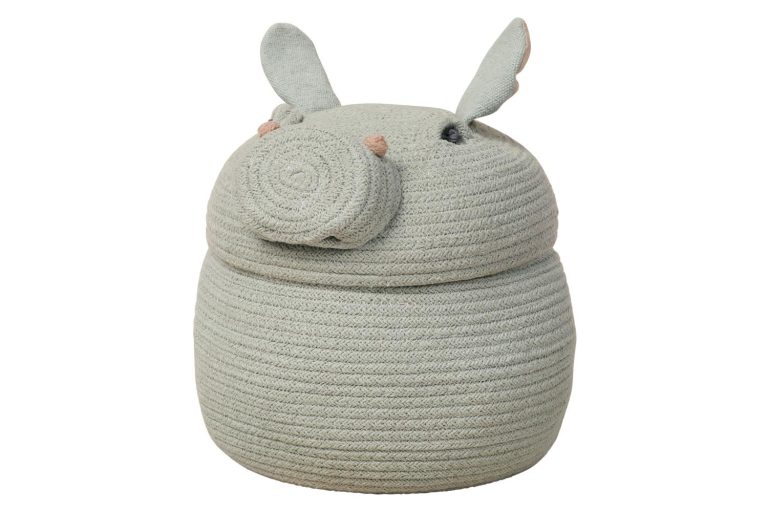 Корзина с крышкой LORENA CANALS Бегемот Генри