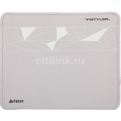 Коврик для мыши A4TECH FStyler FP20 (S) серый, ткань, 250х200х2мм [fp20 silver]