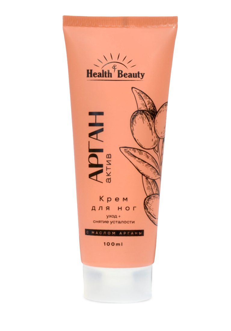 Health&Beauty Крем для ног против отеков с маслом арганы