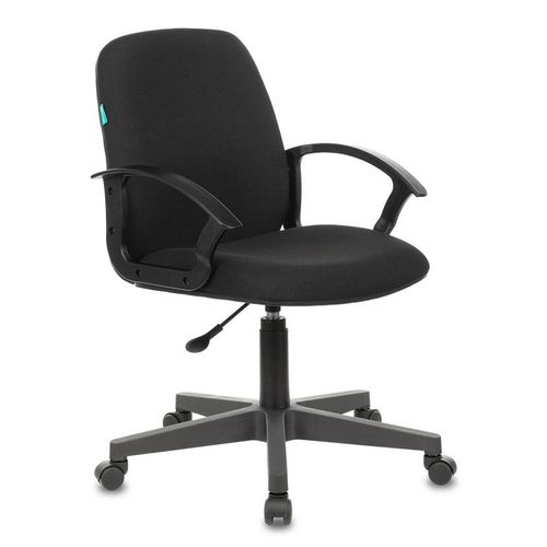 Кресло Бюрократ Ch-808-Low, ткань, до 120кг, черный