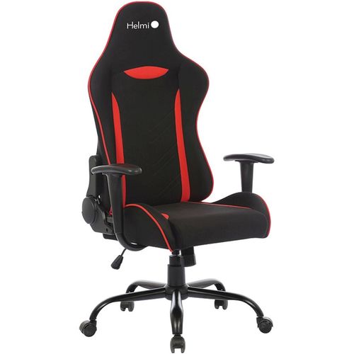 Кресло игровое HELMI Winner, ткань, до 120кг, топ-ган, фиксированные подлокотники, черный/красный — цена и наличие Кресло игровое HELMI Winner, ткань, до 120кг, топ-ган, фиксированные подлокотники, черный/красный