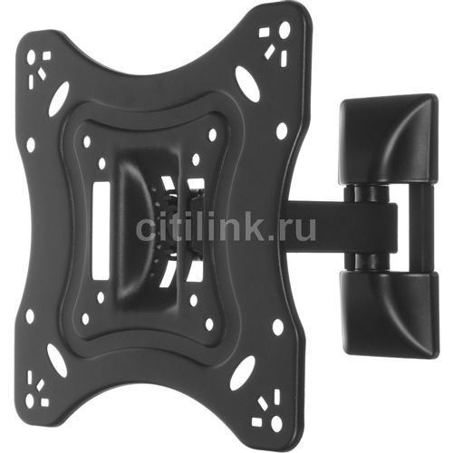 Кронштейн для телевизора ULTRAMOUNTS UM865, 23-42″, настенный, поворотно-выдвижной и наклонный, черный
