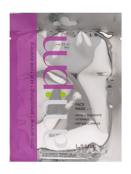 L.Sanic Am:Pm Retinyl Palmitate, Vitamin E, Peptide Complex Face Mask — цена и наличие L.Sanic Am:Pm Retinyl Palmitate, Vitamin E, Peptide Complex Face Mask