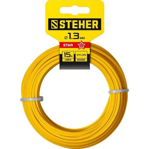 Леска для триммеров STEHER 75010-1.3, 1.3мм, 15м — цена и наличие Леска для триммеров STEHER 75010-1.3, 1.3мм, 15м