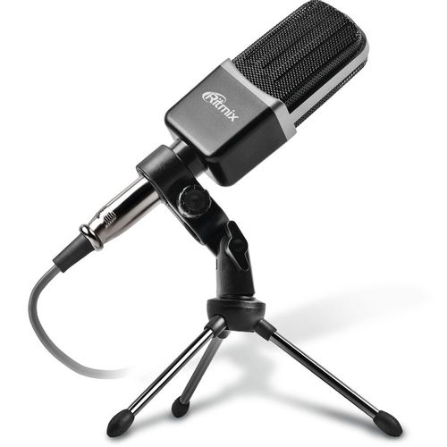 Микрофон Ritmix RDM-123, черный