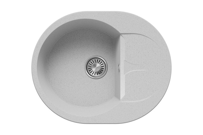 Мойка врезная с крылом POLYGRAN Atol-620